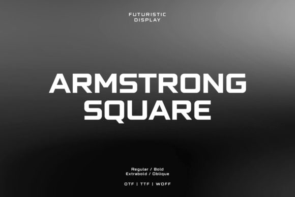 Armstrong Square: The Bold Display Font for Marketers