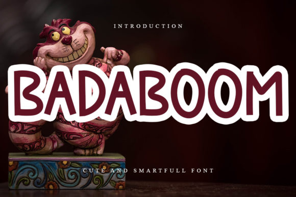 Badaboom: A Clean Display Font for Web Design