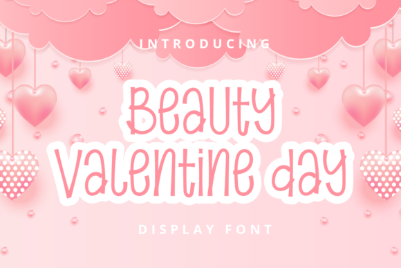 Beauty Valentine Day: A Charming Display Font for Makers