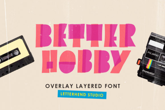 Better Hobby: A Fun Display Font for Your Brand