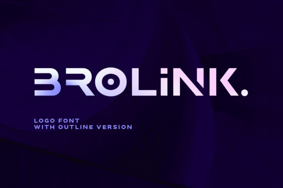 Brolink: A Modern Techno Display Font Review