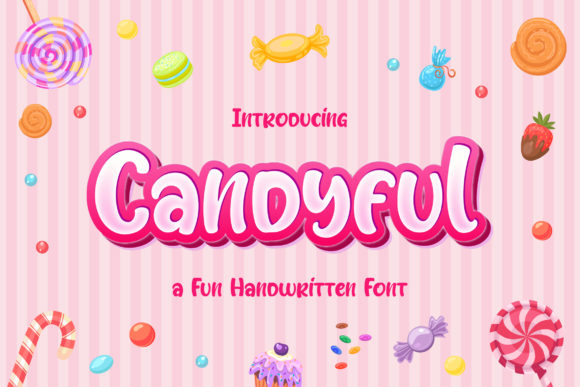 Candyful: A Playful Display Font for Web Design