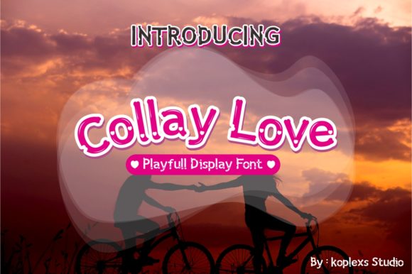 Collay Love: A Playful Display Font for Makers