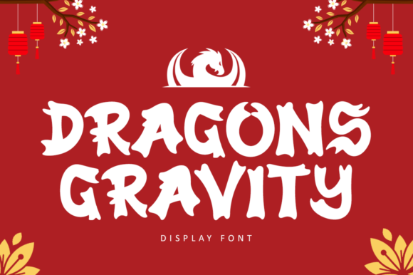 Dragons Gravity: A Bold Display Font for Branding