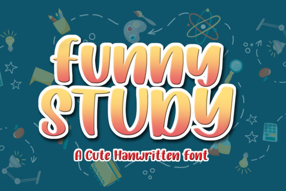 Funny Study: A Playful Display Font for Editorial Design