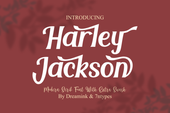 Harley Jackson: A Modern Display Font for Campaigns
