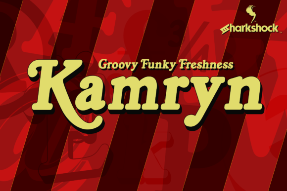 Kamryn: A Retro Display Font for Bold Editorial Design