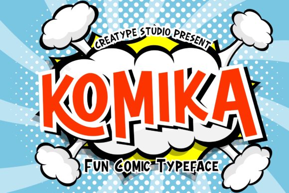 Komika: A Unique Display Font for Web Design