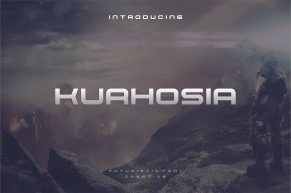 Kurhosia: A Futuristic Display Font for Modern Brands