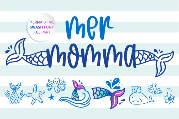 Mer Momma: A Sweet Handwritten Font for Brand Identity
