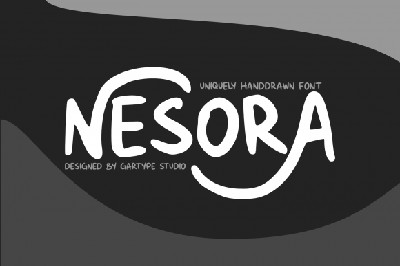 Nesora: The Organic Display Font for Modern Marketers