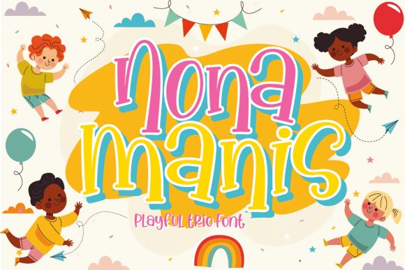 Nona Manis: A Playful Display Font for Campaigns