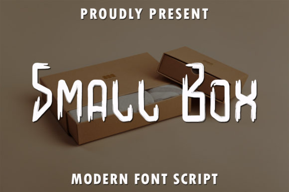 Small Box: A Quirky Display Font for Crafters