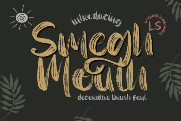 Smegh Mouth: The Display Font for Bold Campaigns