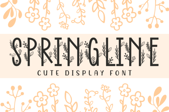 Springline: A Friendly Display Font for Campaigns